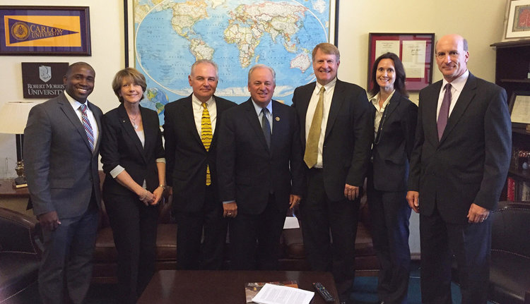 A Pittsburgh region delegation led by the GPCC met with U.S. Congressman Mike Doyle to advocate for regional improvements. 